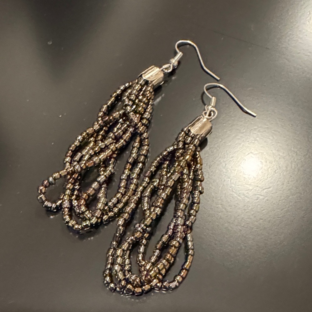Elegant Beaded Earrings